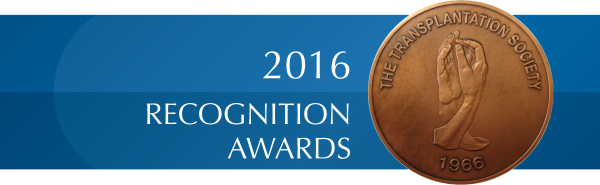 2016 recognition awards